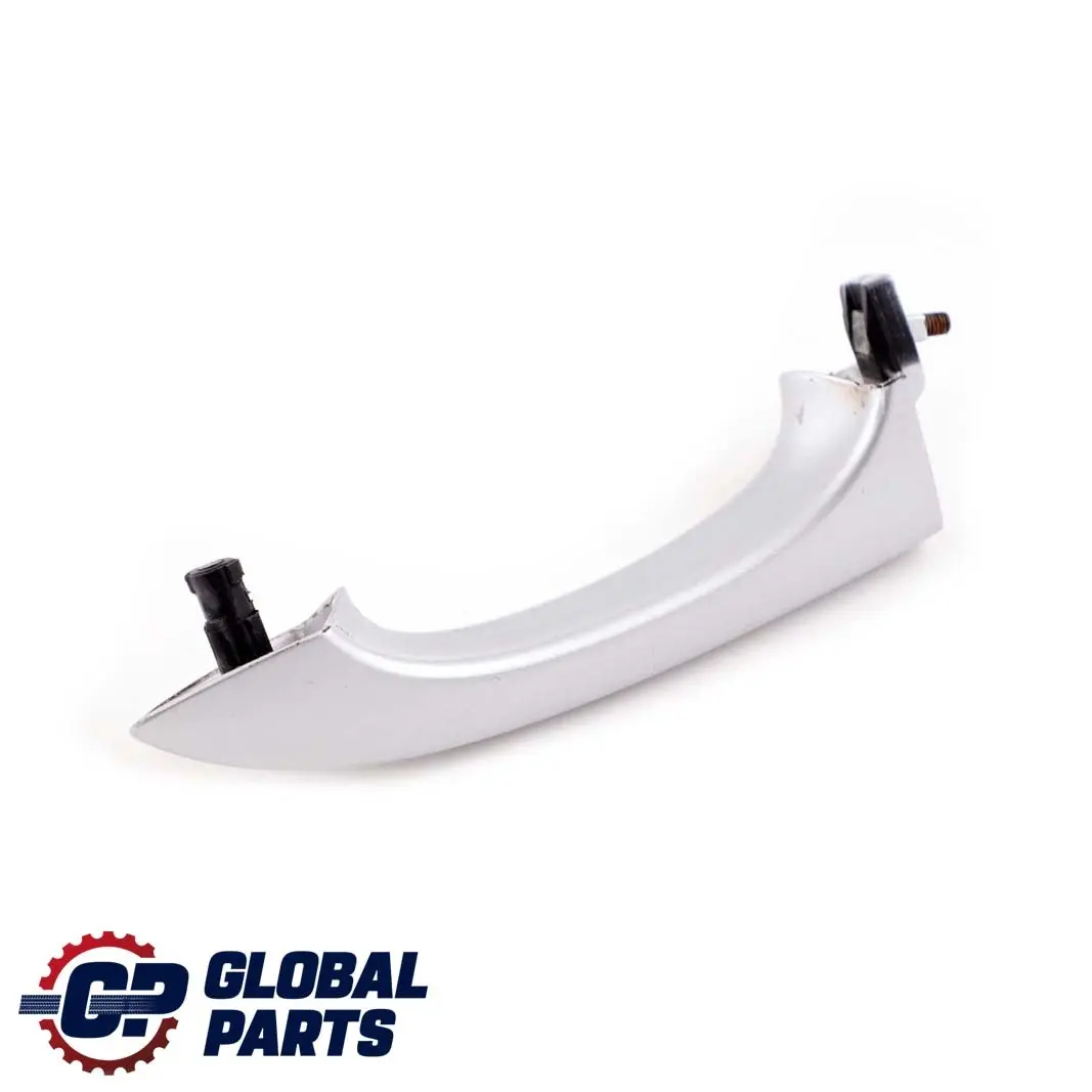 BMW X5 Series E53 Front Rear Right Door O/S Grab Handle Titansilber Silver 354