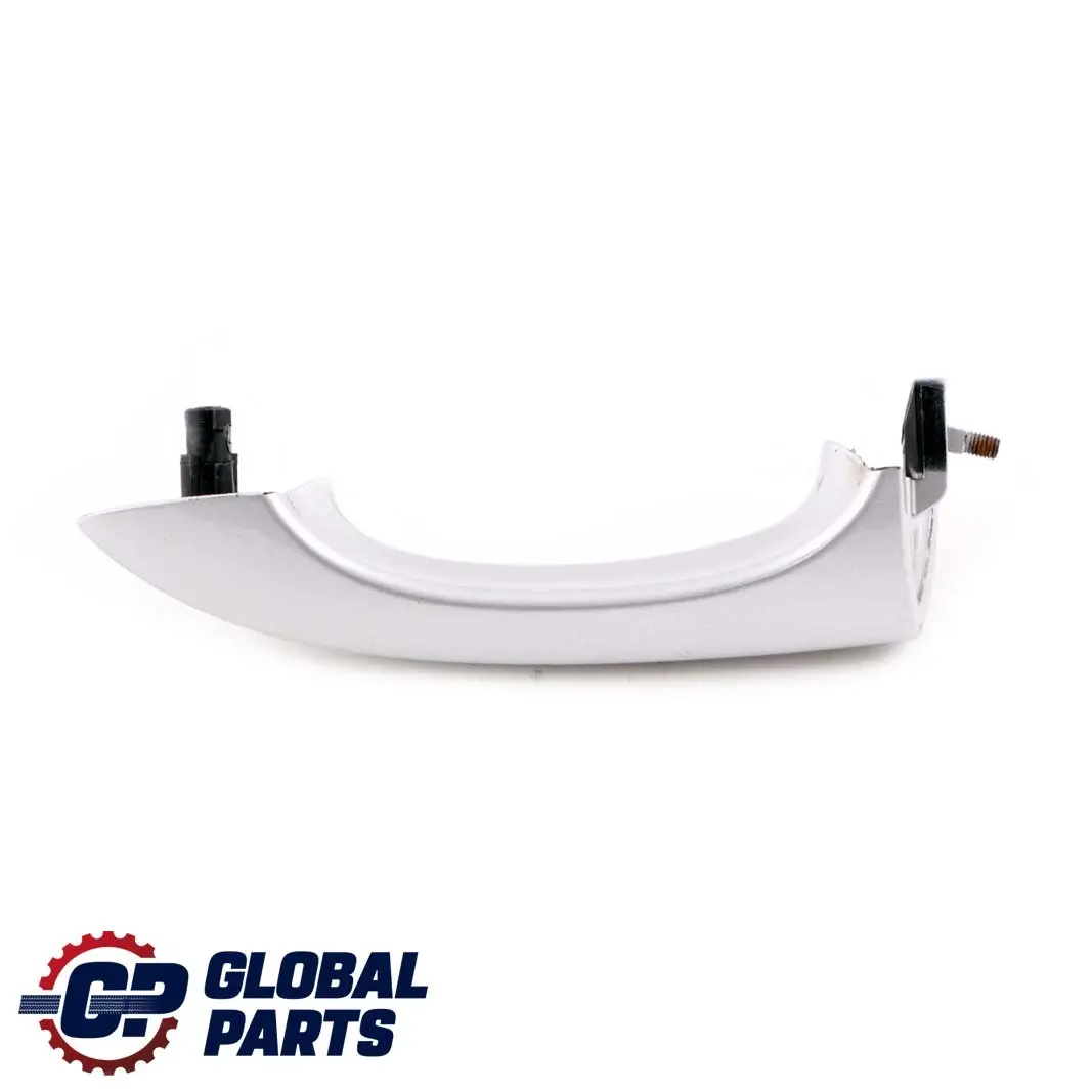 BMW X5 Series E53 Front Rear Right Door O/S Grab Handle Titansilber Silver 354