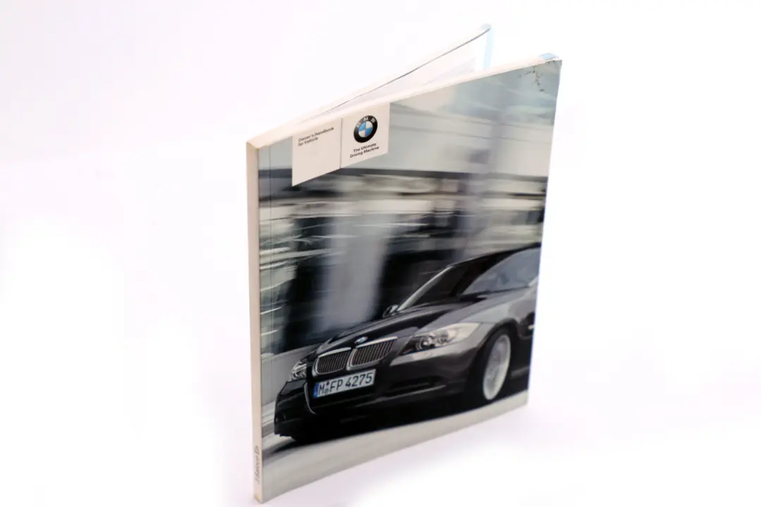 BMW 3 Series E90 Service Booklet Owner's Handbook Book 0012229