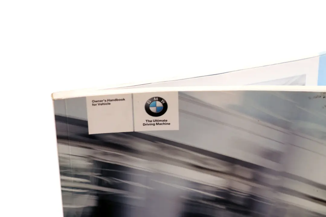 BMW 3 Series E90 Service Booklet Owner's Handbook Book 0012229