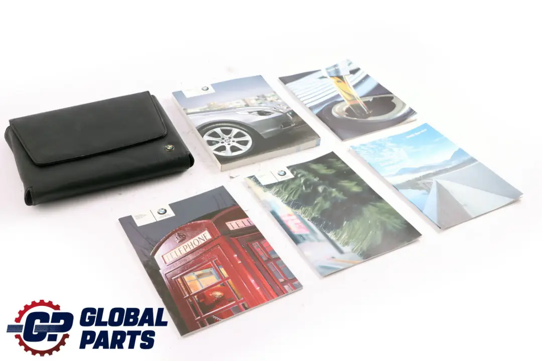 BMW 5 Series 2 E60 E61 Service Booklet Owner's Handbook Books Set Wallet Case
