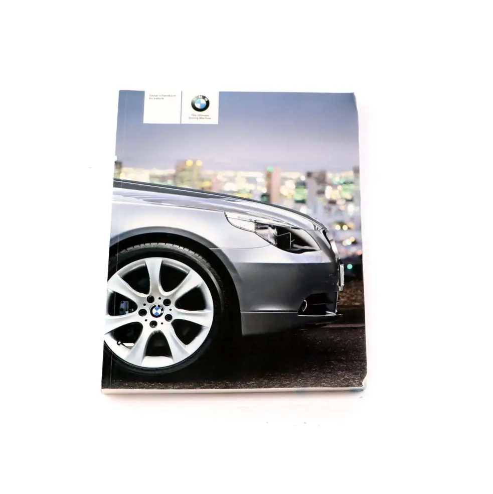 BMW 5 Series E60 E61 Service Booklet Owner's Handbook Book Set 0012781