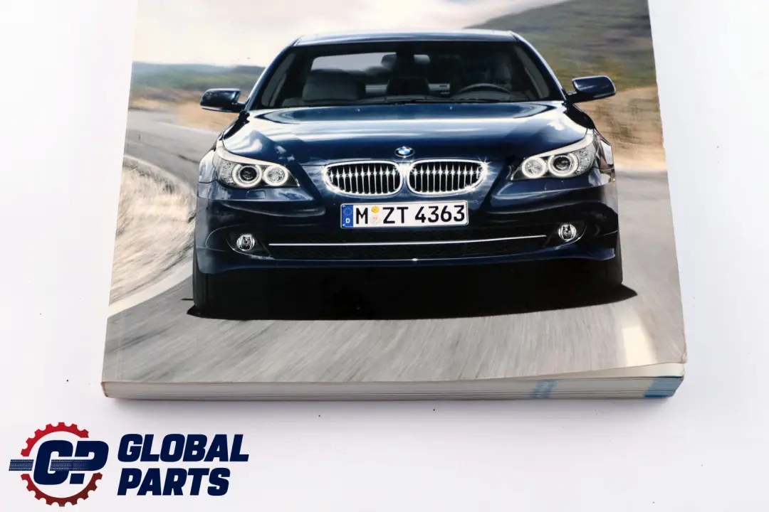 BMW 5 Series E60 E61 LCI Owner's Handbook Book 01410013144 0013144