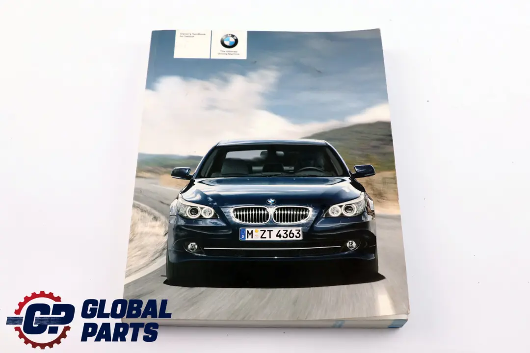 BMW 5 Series E60 E61 LCI Owner's Handbook Book 01410013144 0013144