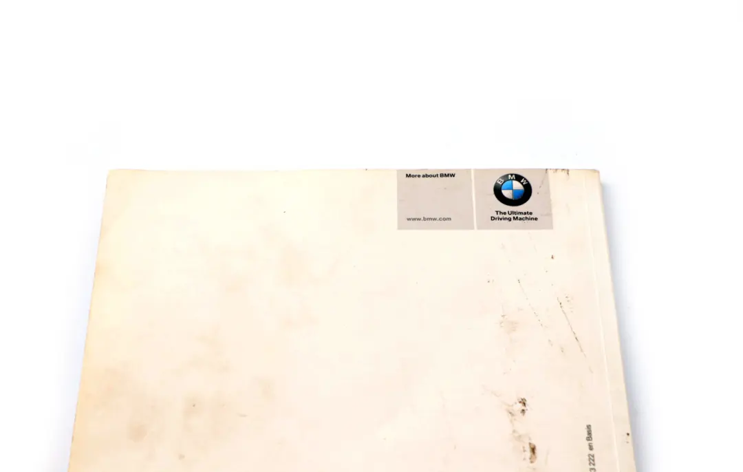 BMW 1 Series E81 E87 LCI Service Booklet Owner's Handbook Manual 0013222