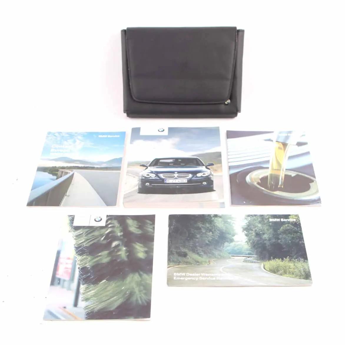 BMW E60 E61 LCI Service Booklet Owner's Handbook Books Set Case 0014024