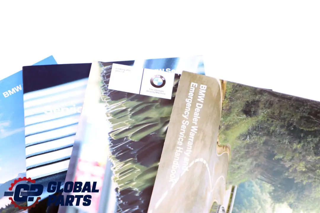 BMW 5 Series 3 E60 E61 LCI Service Booklet Owner's Handbook Books Set Case