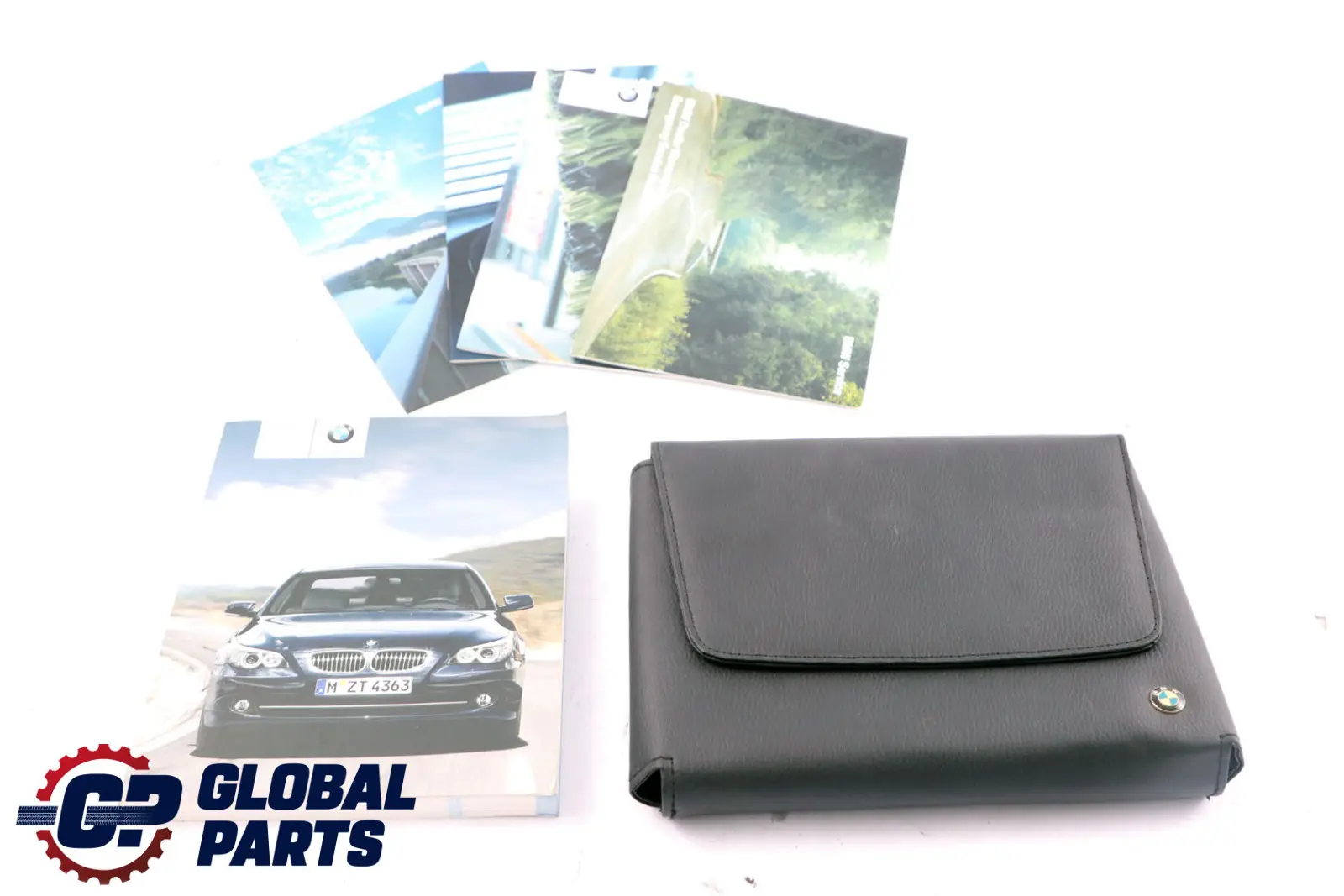 BMW 5 Series 3 E60 E61 LCI Service Booklet Owner's Handbook Books Set Case