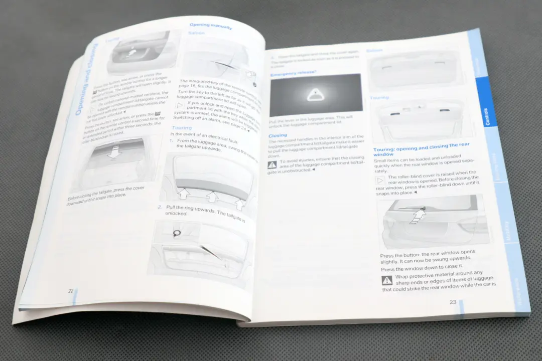 BMW 3 Series E90 E91 Service Booklet Owner's Handbook Book 0014153