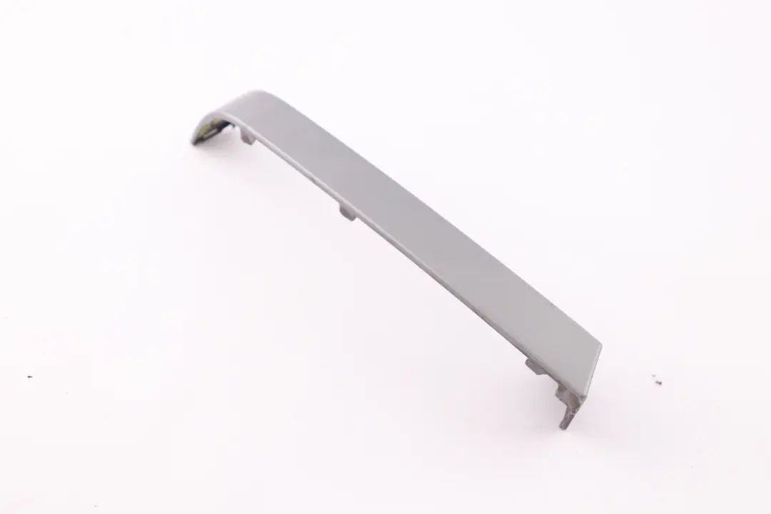 BMW 3 Series E46 Compact Rear Bumper Finisher Light Trim Left N/S Silver Grey