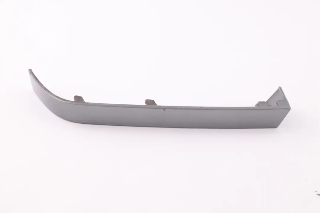 BMW 3 Series E46 Compact Rear Bumper Finisher Light Trim Right O/S Silver Grey