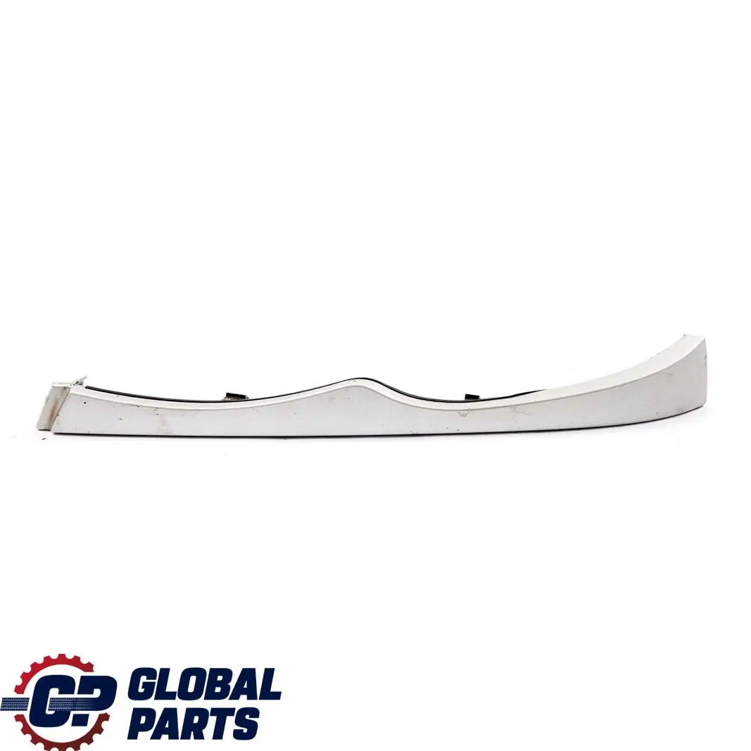 BMW E46 Front Headlight Grille Cover Left N/S Trim Titan Silver 354