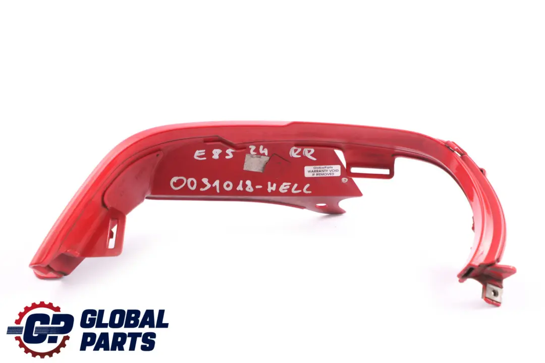 BMW Z4 Series E85 Frame Cover Light Rear Right O/S Hellrot