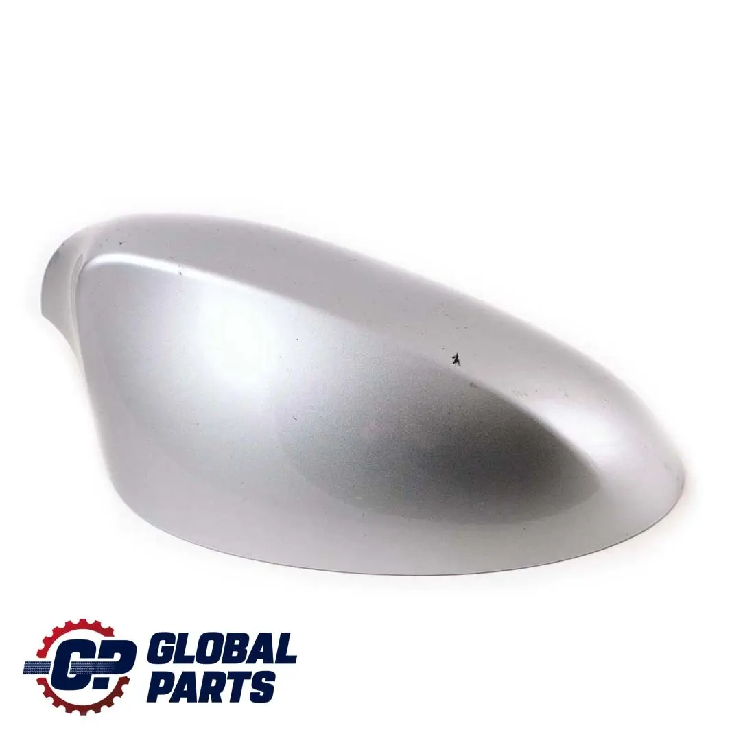 BMW 2 E87 Derecha O / S Tapa Carcasa Espejo Wing Titansilber Plata