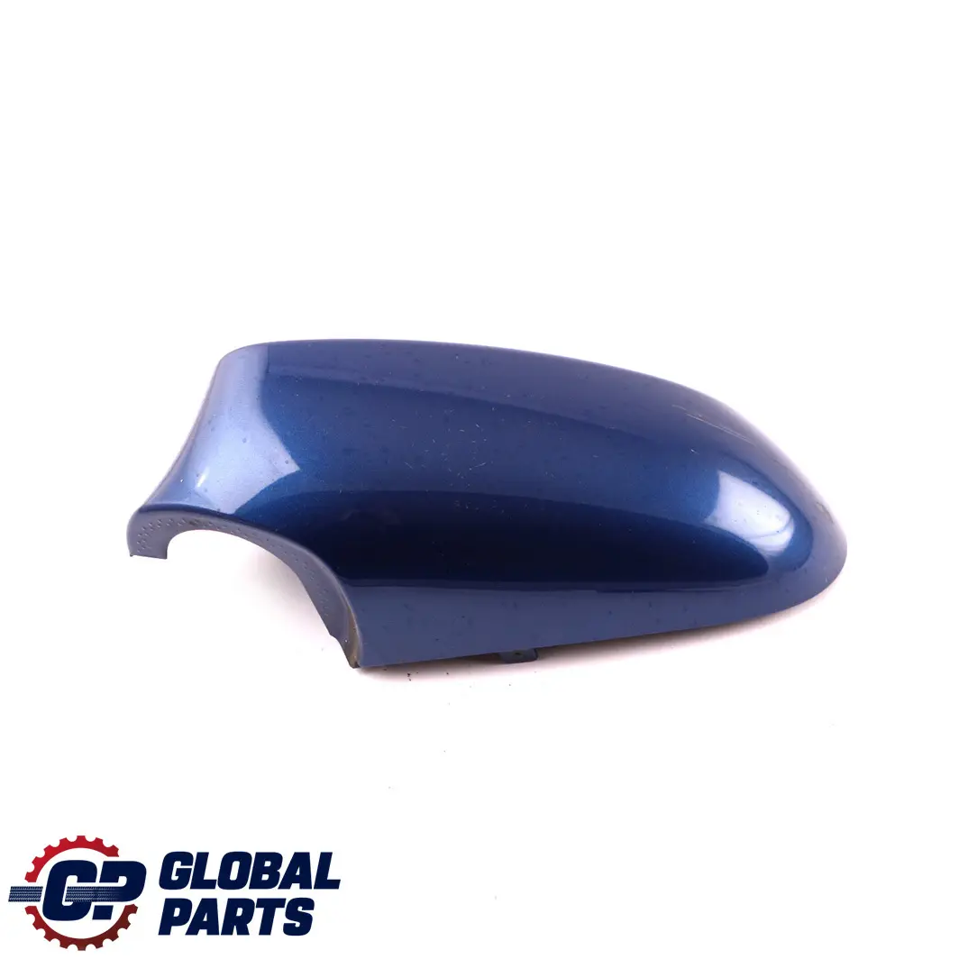 £BMW 1 Series E87 1 Cover Cap Casing Left Wing Mirror N/S Le Mans Blau Blue 381