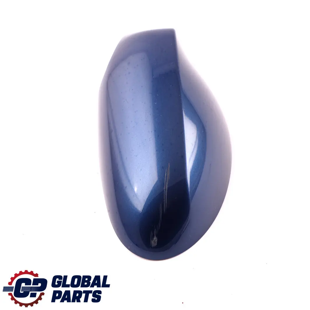 £BMW 1 Series E87 1 Cover Cap Casing Left Wing Mirror N/S Le Mans Blau Blue 381