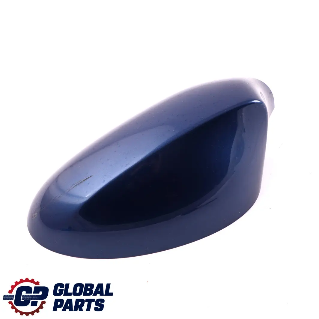 £BMW 1 Series E87 1 Cover Cap Casing Left Wing Mirror N/S Le Mans Blau Blue 381