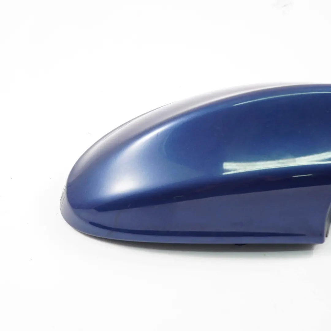 BMW 3 Series E90 1 Right Cover Cap O/S Casing Wing Mirror Le Mans Blau Blue 381