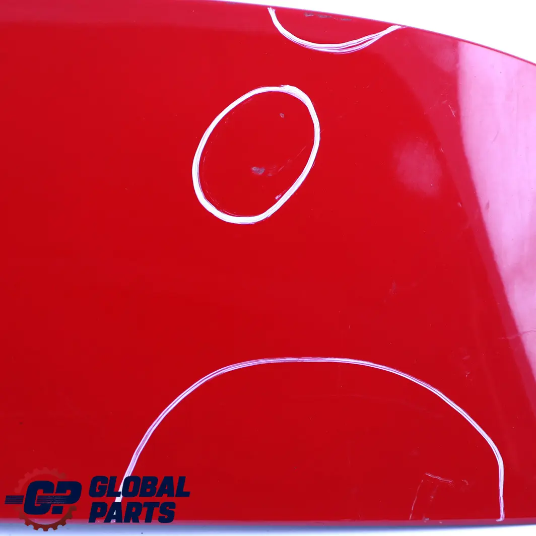 BMW 3 Series E91 Touring Trunk Lid Boot Spoiler Rear Karmesinrot Karmesin Red