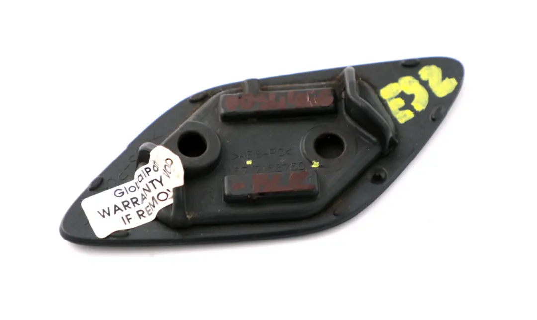 BMW 3 Series E92 E93 Cover Washer Spray Nozzle Right O/S Black 7158750