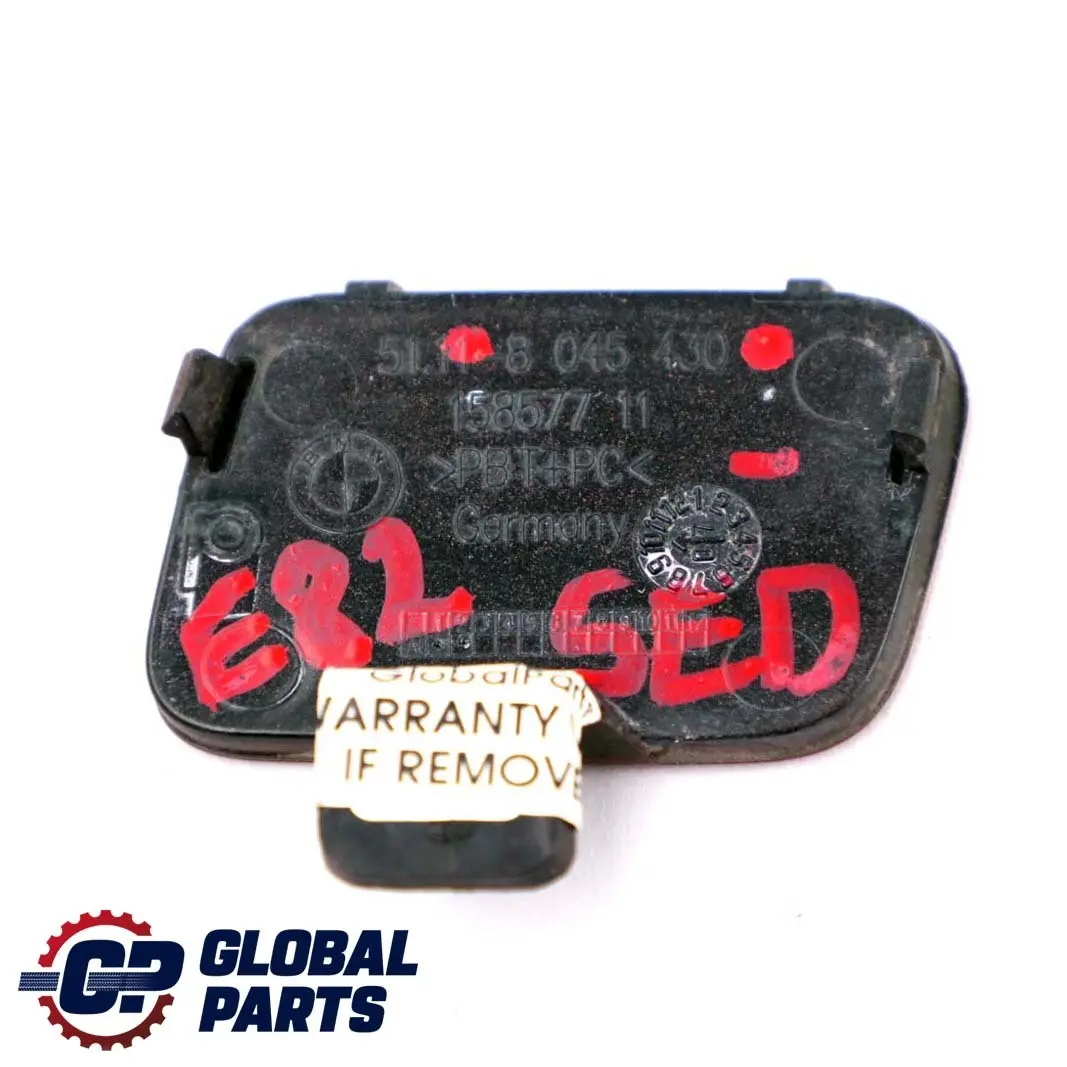 BMW 1 Series E82 Rear Bumper Flap Towing Eye Sedonarot Sedona Red A79 8045430