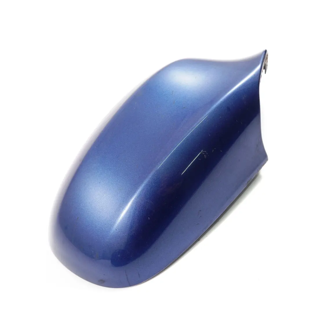 BMW E90 E91 LCI Right Cover Cap O/S Wing Mirror Montegoblau Blue A51