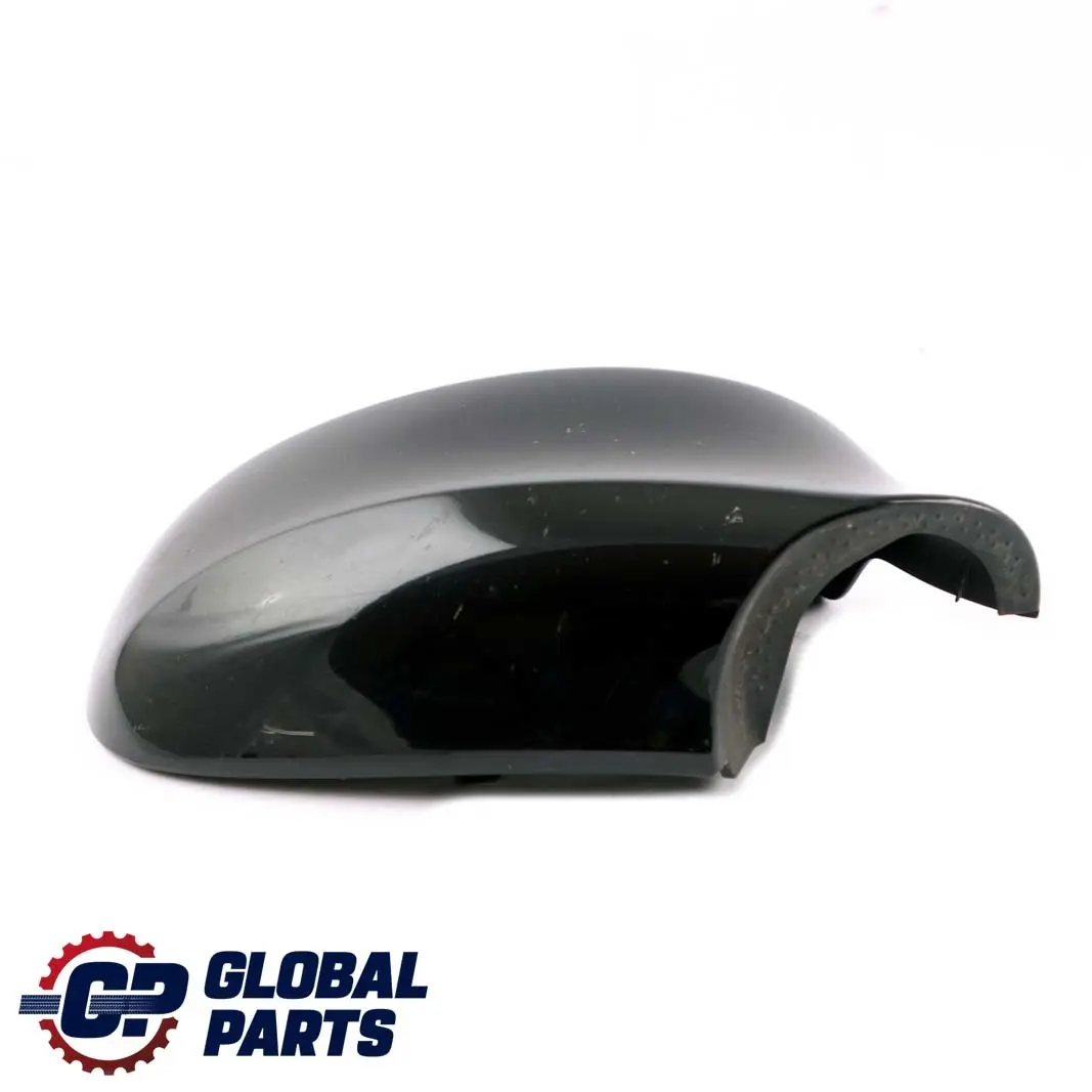 BMW 3 Series 2 E90 E91 LCI Right Cover Cap O/S Casing Wing Mirror Schwarz Black