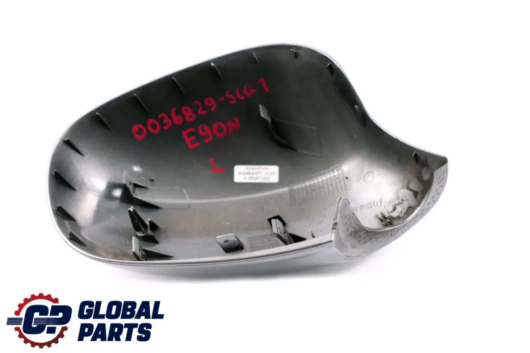 BMW 3 Series 1 E90 E91 LCI Left Cover Cap N/S Casing Wing Mirror Spacegrau Grey