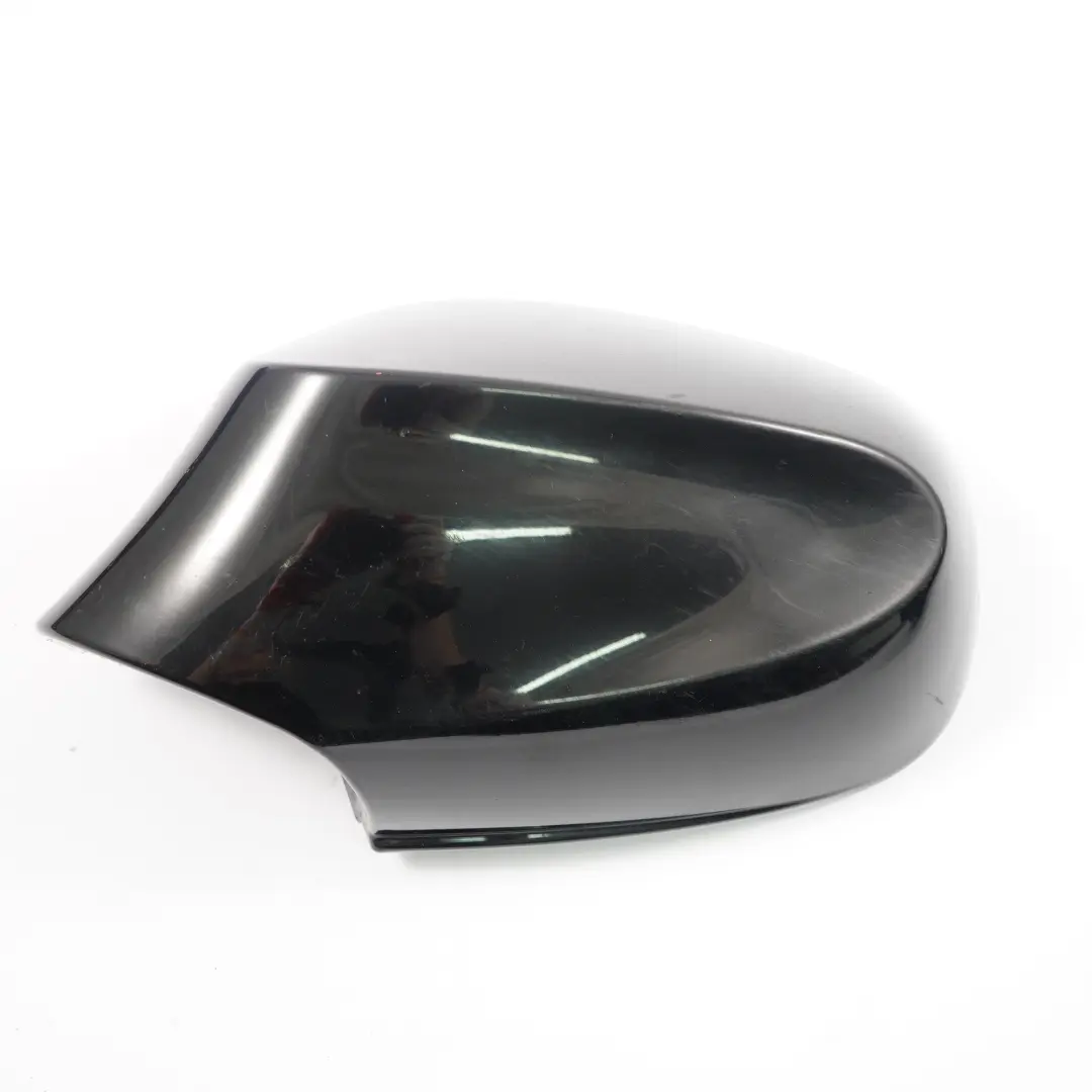 BMW E81 E82 E87N LCI Tapa Carcasa Espejo Retrovisor Izquierdo Schwarz Black 668