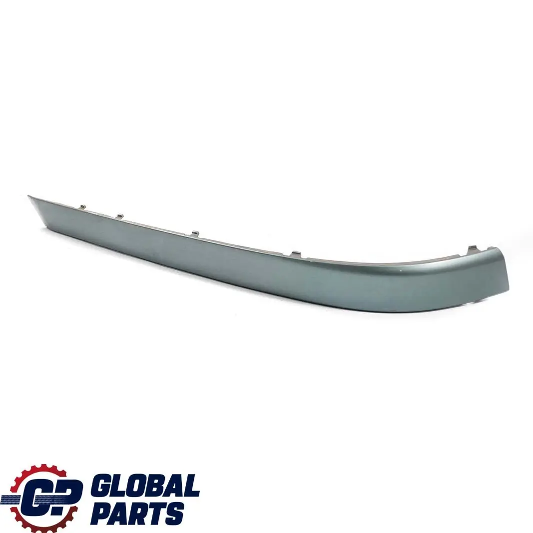 BMW 7 E65 E66 Front Bumper Guard Trim Strip Left N/S Schiefergruen Slate Green