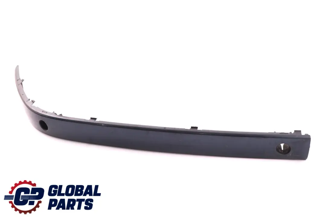 BMW 7 Series E65 E66 Bumper Guard Strip Front Left N/S Toledoblau Metallic