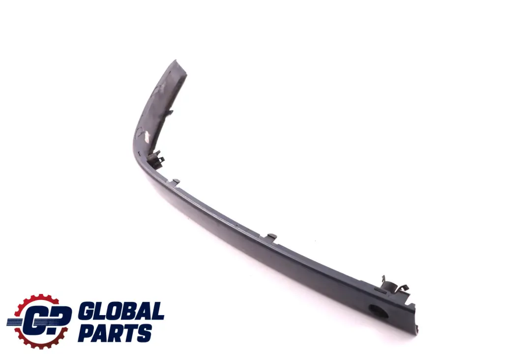 BMW 7 Series E65 E66 Bumper Guard Strip Front Left N/S Toledoblau Metallic