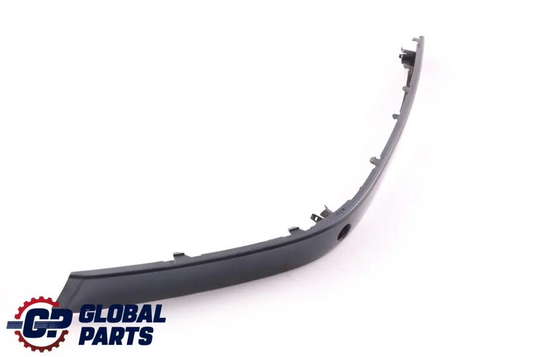 BMW 7 Series E65 E66 Bumper Guard Strip Front Left N/S Toledoblau Metallic