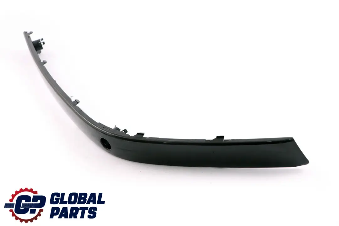 BMW 5 Series E65 E66 Bumper Guard Strip Front Right O/S Black Sapphire Metallic