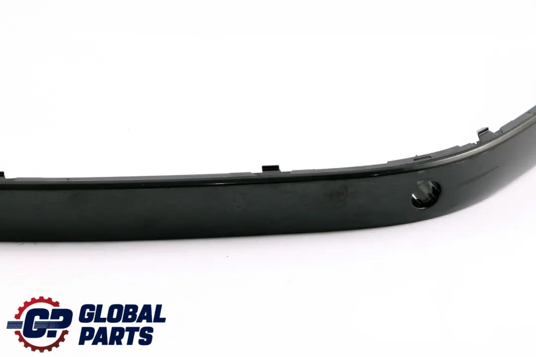 BMW 5 Series E65 E66 Bumper Guard Strip Front Right O/S Black Sapphire Metallic