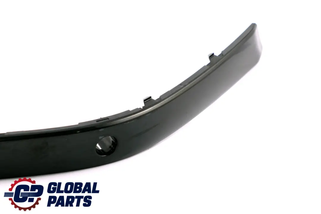 BMW 5 Series E65 E66 Bumper Guard Strip Front Right O/S Black Sapphire Metallic