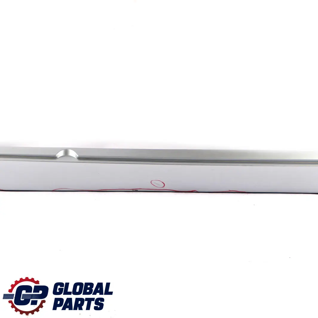 BMW 5 E60 E61 Door Sill Side Cover Skirt Right O/S Titansilber Silver 354