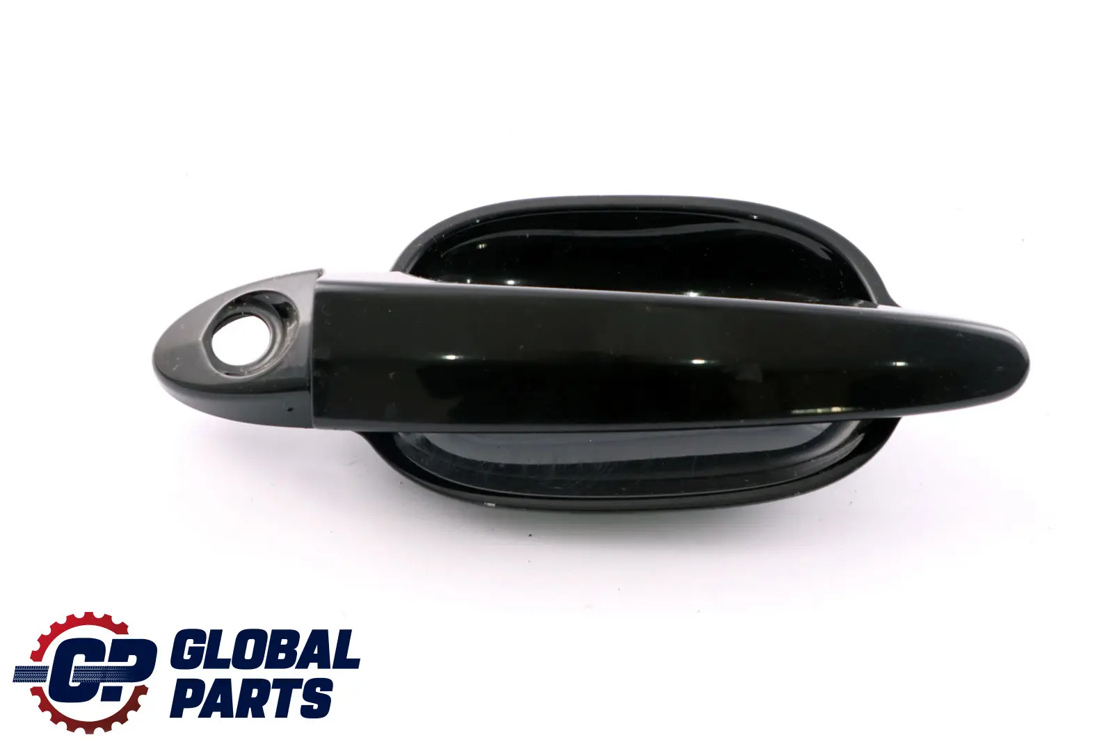 BMW 5 Series E60 E61 Recess Front Right Grab Handle O/S Schwarz Black 668