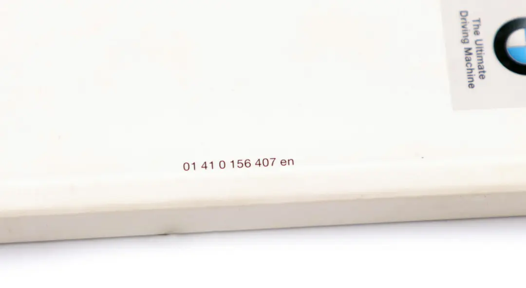 BMW X5 Series E53 Service Booklets Owner's Handbook Case Pouch Wallet