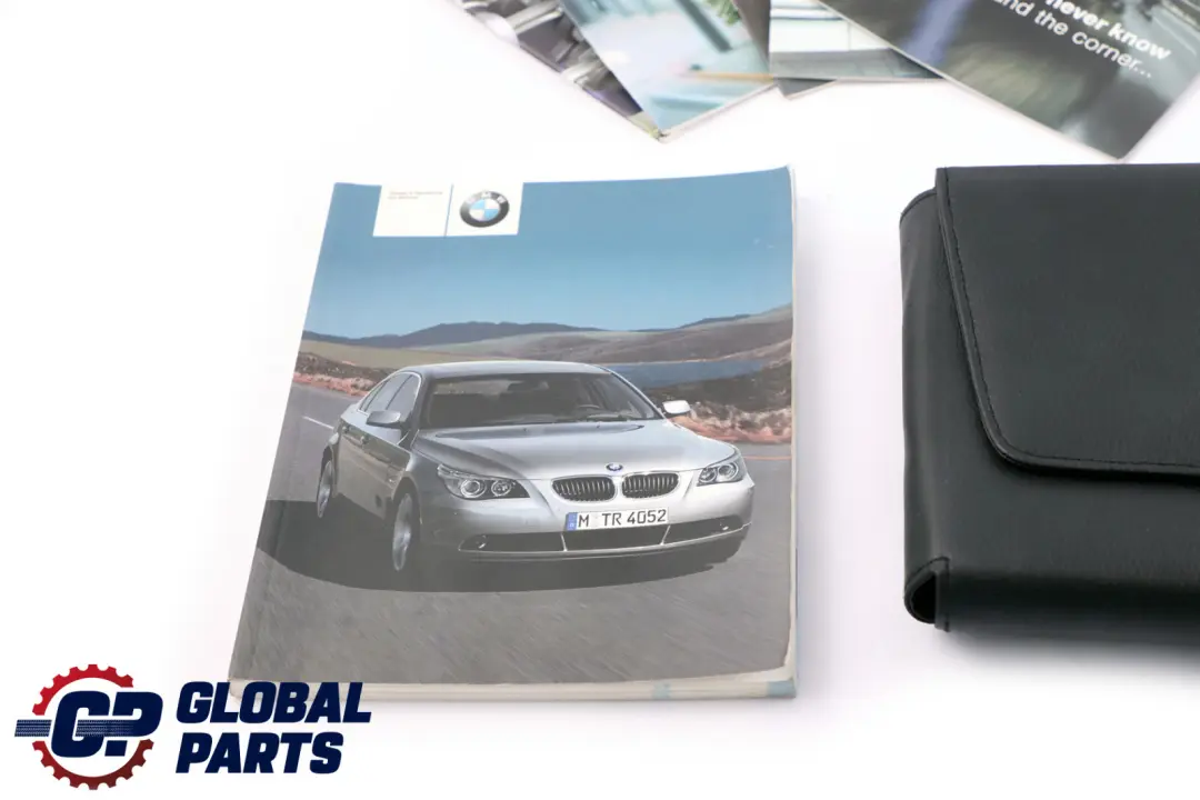 BMW 5 Series E60 Owner's Handbook Case Pouch Wallet 0157063