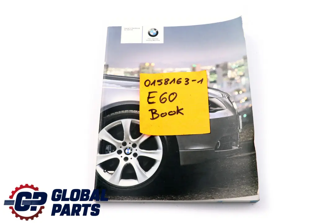 BMW 5 Series E60 E61 Service Booklet Owner's Handbook Book 0158163
