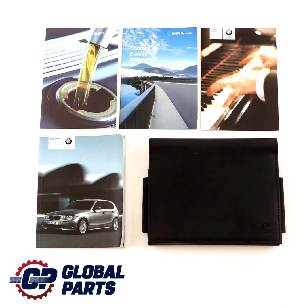 BMW 1 Series 6 E87 Owner's Handbook Service Booklet Instructions Case Bag Set