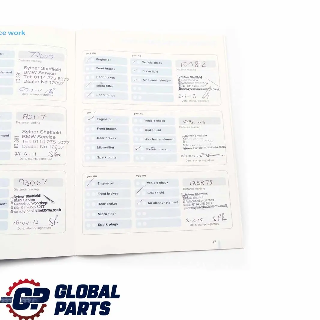 Service Booklet Owner's Handbook Books Set Case Wallet BMW 5 Series E60 M5 - SKU P0159168 - Part number 0159168