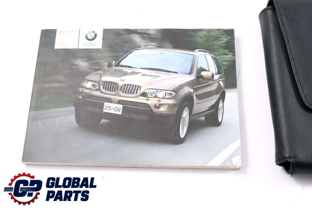 BMW X5 Series E53 Service Booklet Owner's Handbook Book Set Wallet Case 0159441