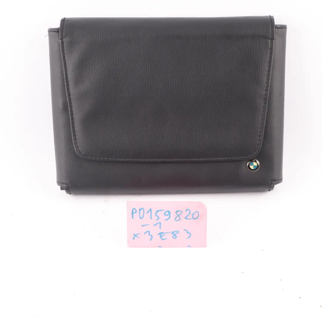BMW X3 E83 Service Booklet Owner's Handbook Book Set Wallet Case 0159820