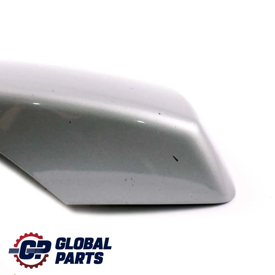 BMW E60 E61 Izquierda Tapa Espejo Retrovisor Silbergrau Gris Plata A08