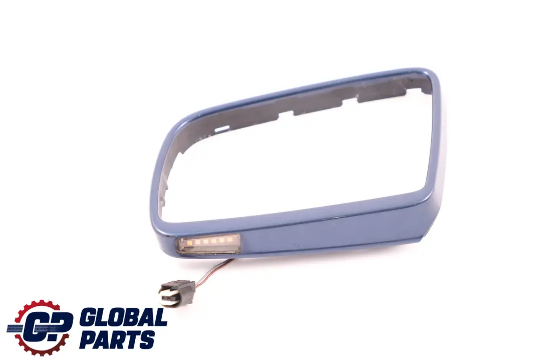 BMW 6 Series E63 E64 Left N/S Supporting Ring Mirror Mysticblau Mystic Blue A07