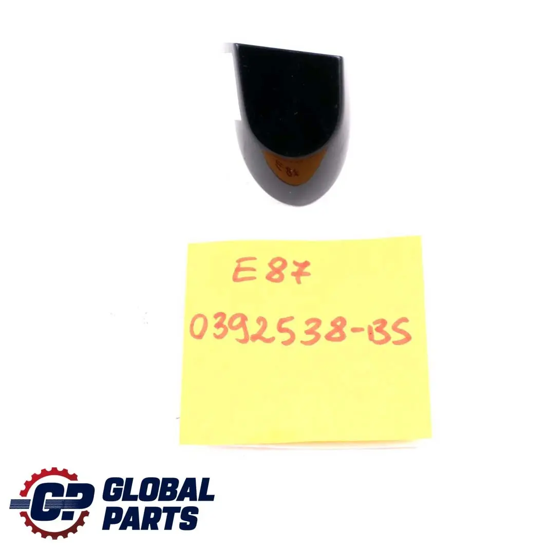 BMW 1 Series E81 E87 Cover Left Grab Handle Front Rear N/S Black Sapphire 475