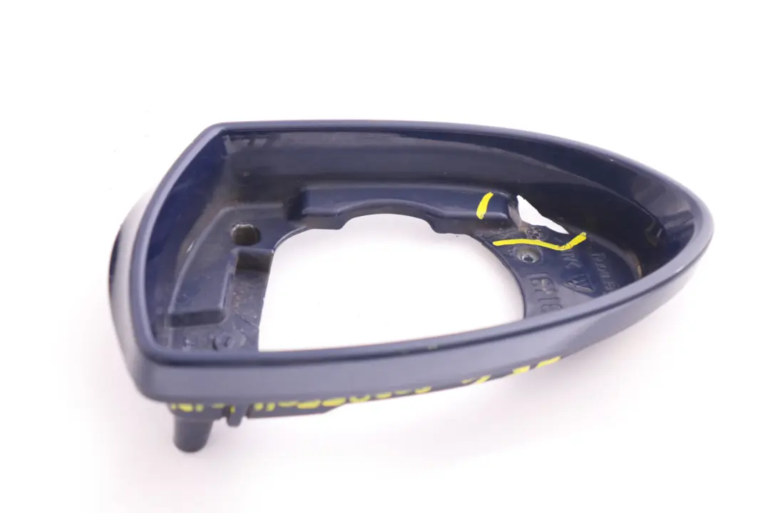 BMW 5 6 Series E60 E63 M5 M6 Left N/S Supporting Ring Mirror Interlagos Blue