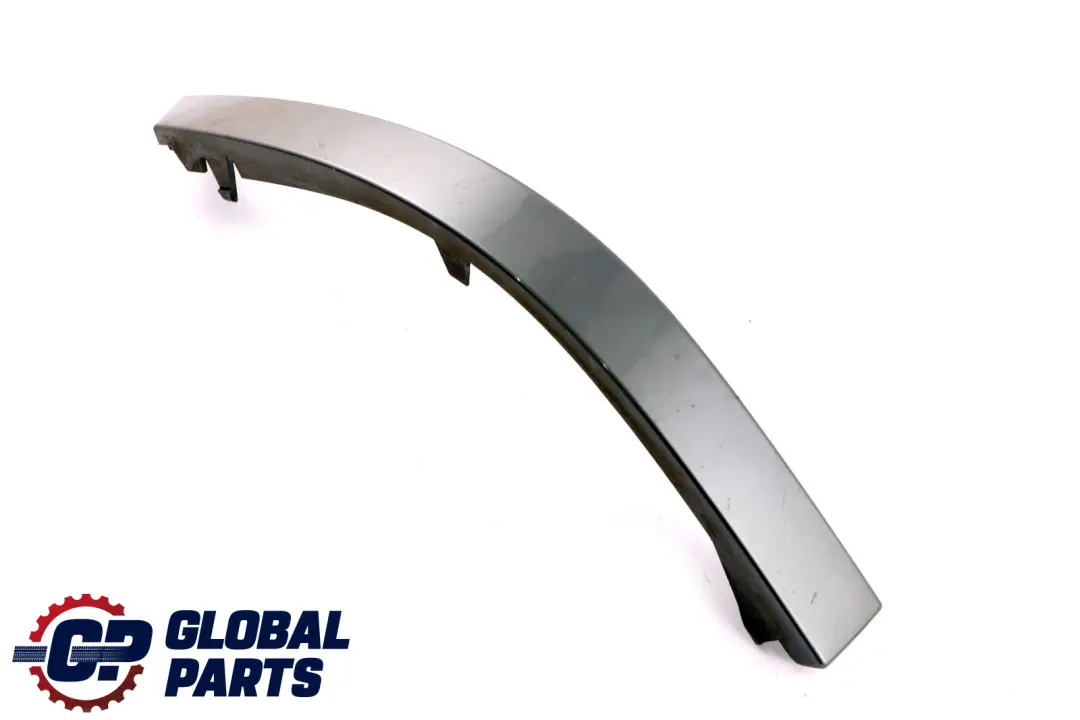 BMW 7 Series E65 E66 Bumper Guard Strip Rear Left N/S Titangrau II Metallic